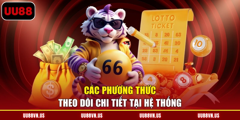 Các phương thức theo dõi chi tiết tại hệ thống